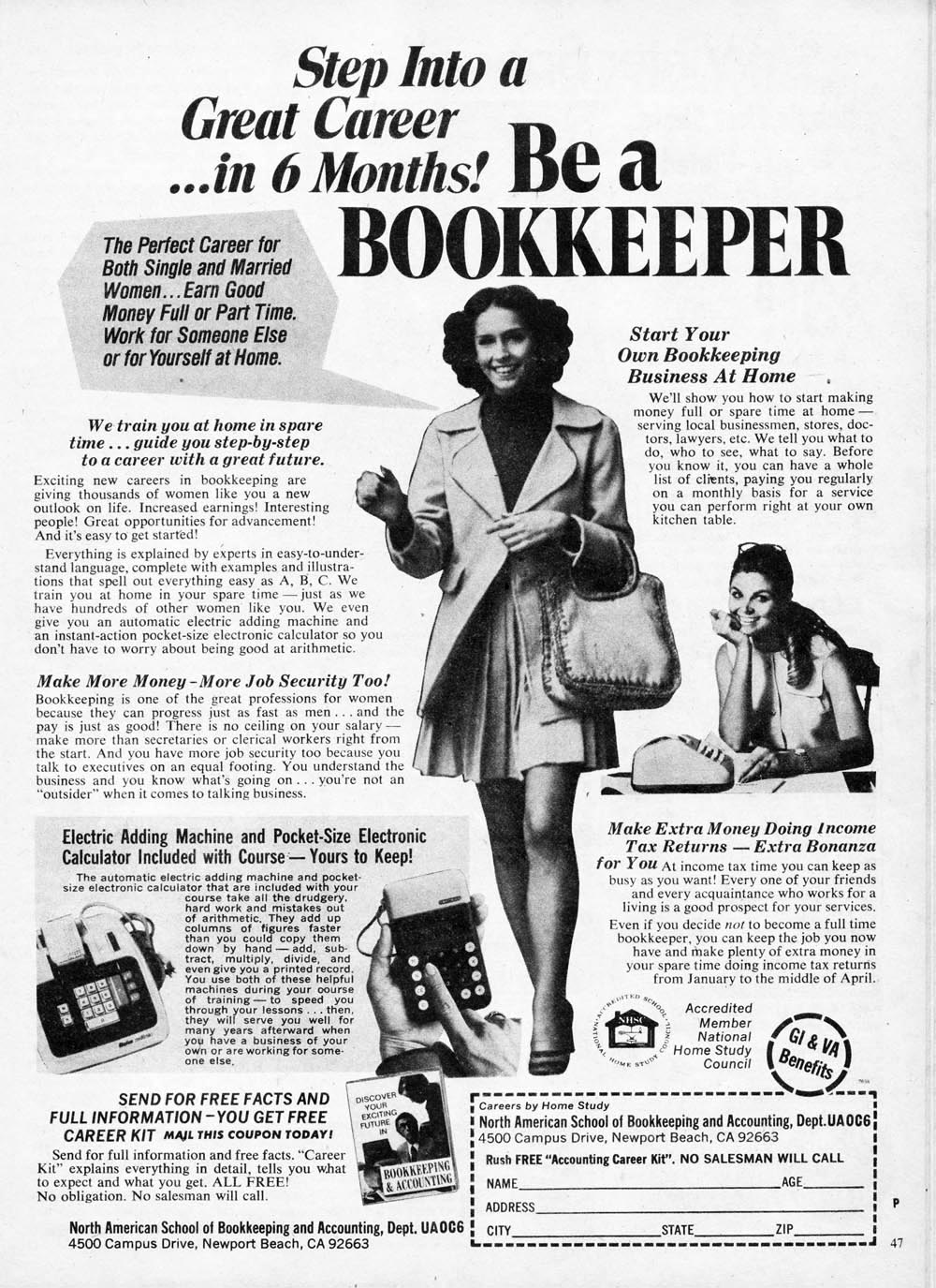 Stewardess or Secretary? Career Ads for Women in the 1960s and 70s